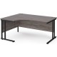 Maestro Cantilever Ergonomic Corner Office Desk